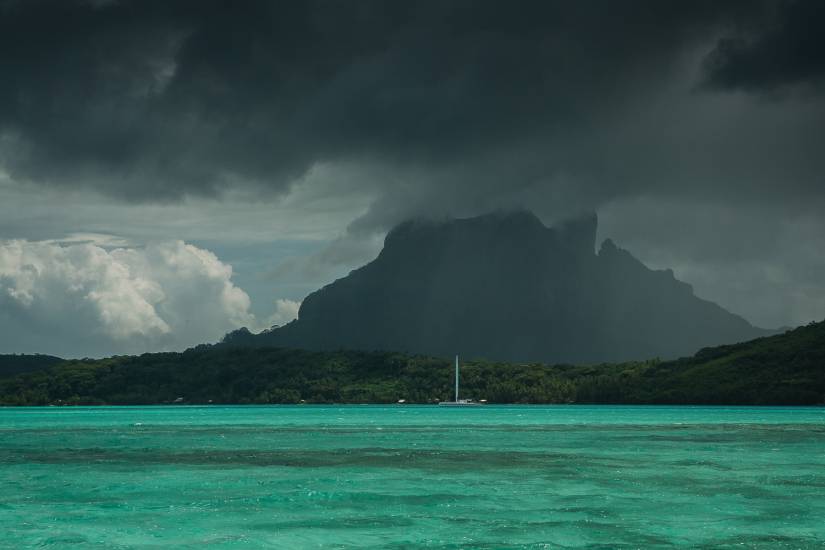 Photo - Polynésie Française - Vue du sol - Bora Bora #3